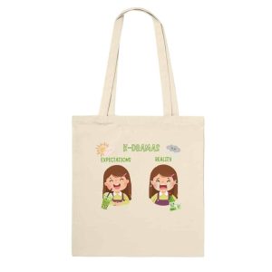 K-Drama Expectation Reality Geantă Tote
